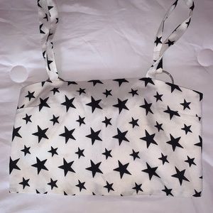 Superdown cropped star top
